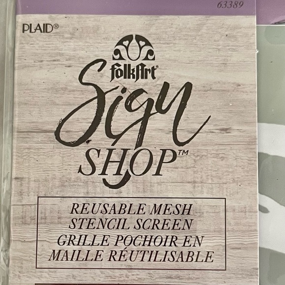 Welcome Sign Reusable Stencil - Picture 3 of 7